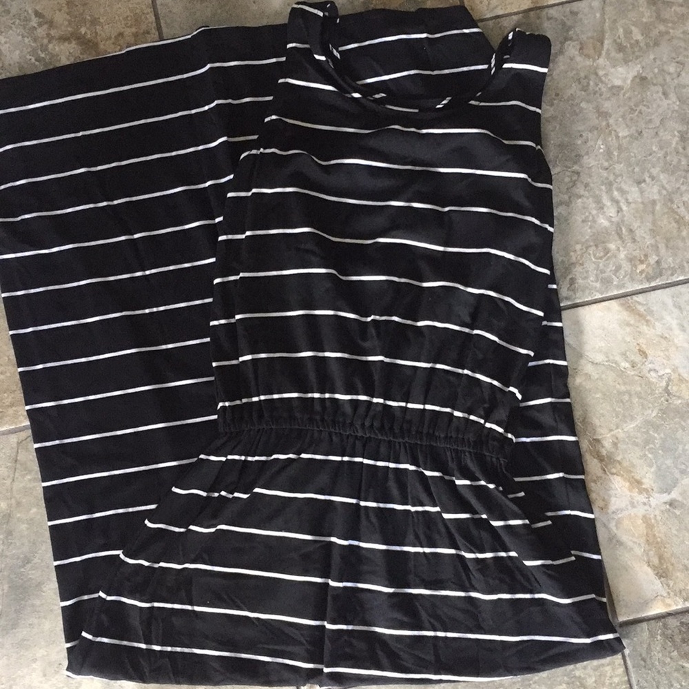 Merona Striped Maxi Dress